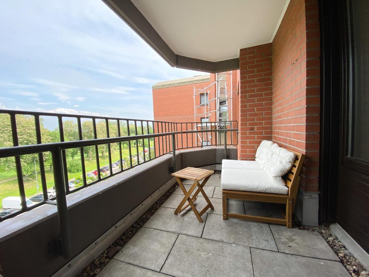 Schoene Wohnung Mit Rheinblick/Duesseldorf/Neuss/Messe Екстер'єр фото